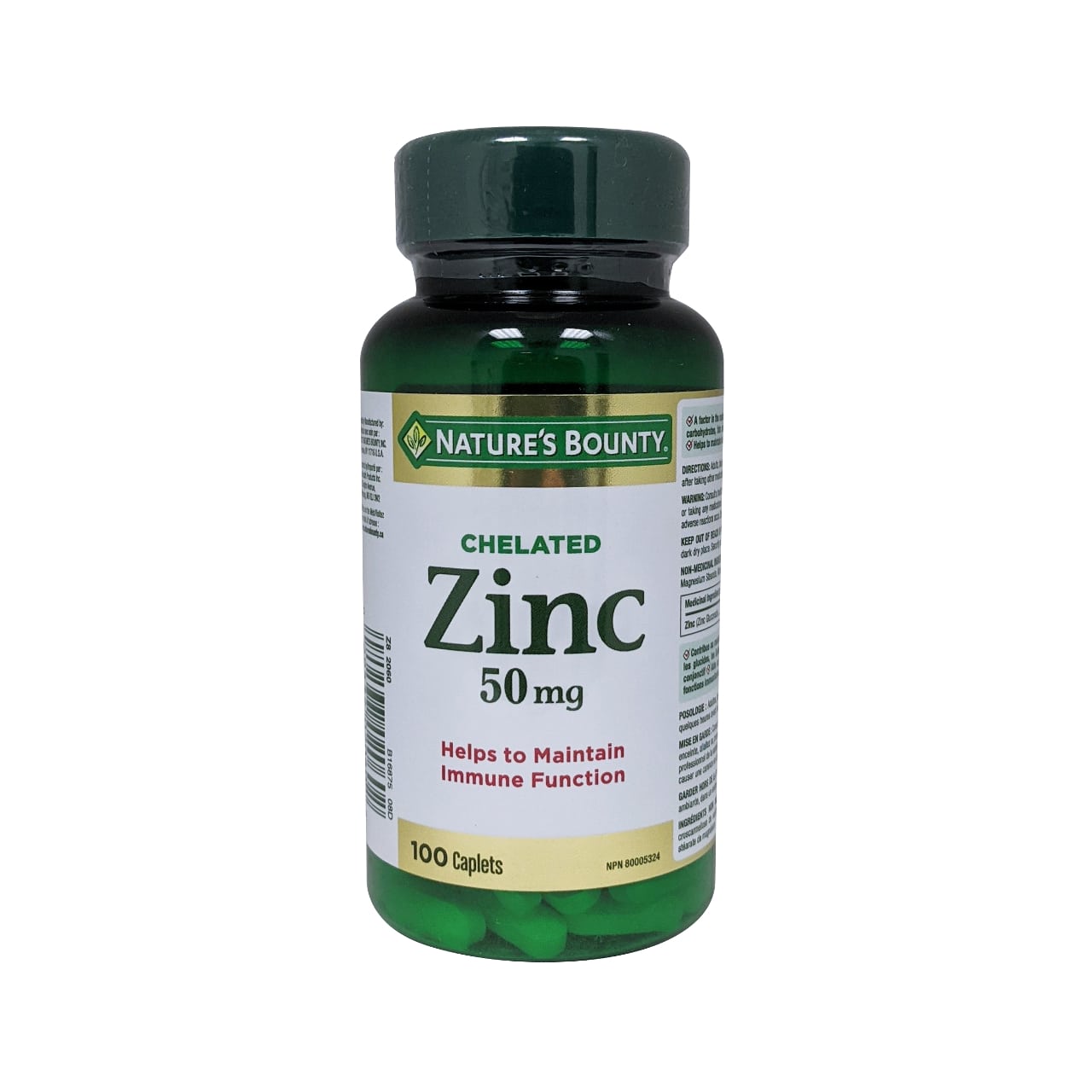 NB Chelated Zinc 50mg Capsules (100s)