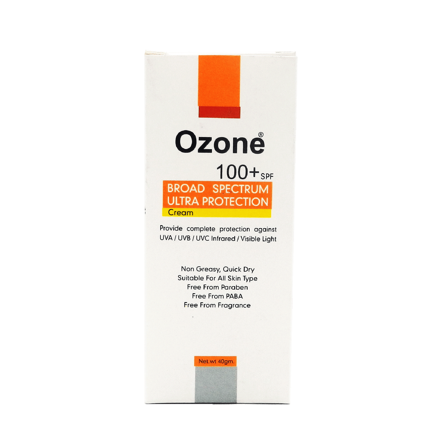 Ozone SPF100 Cream