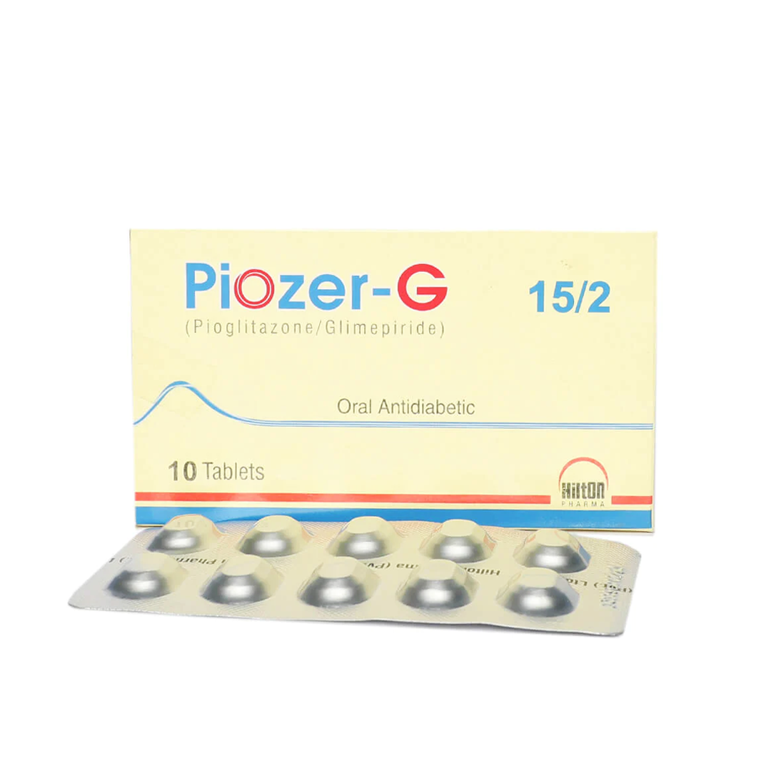 Piozer G 15/2mg Tablets