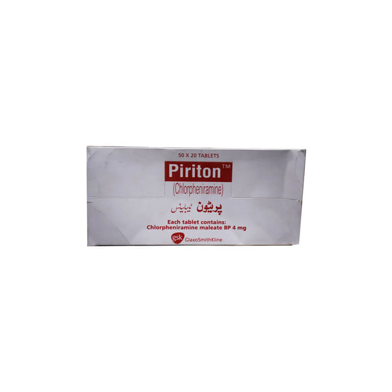Piriton Stk 4mg Tablets