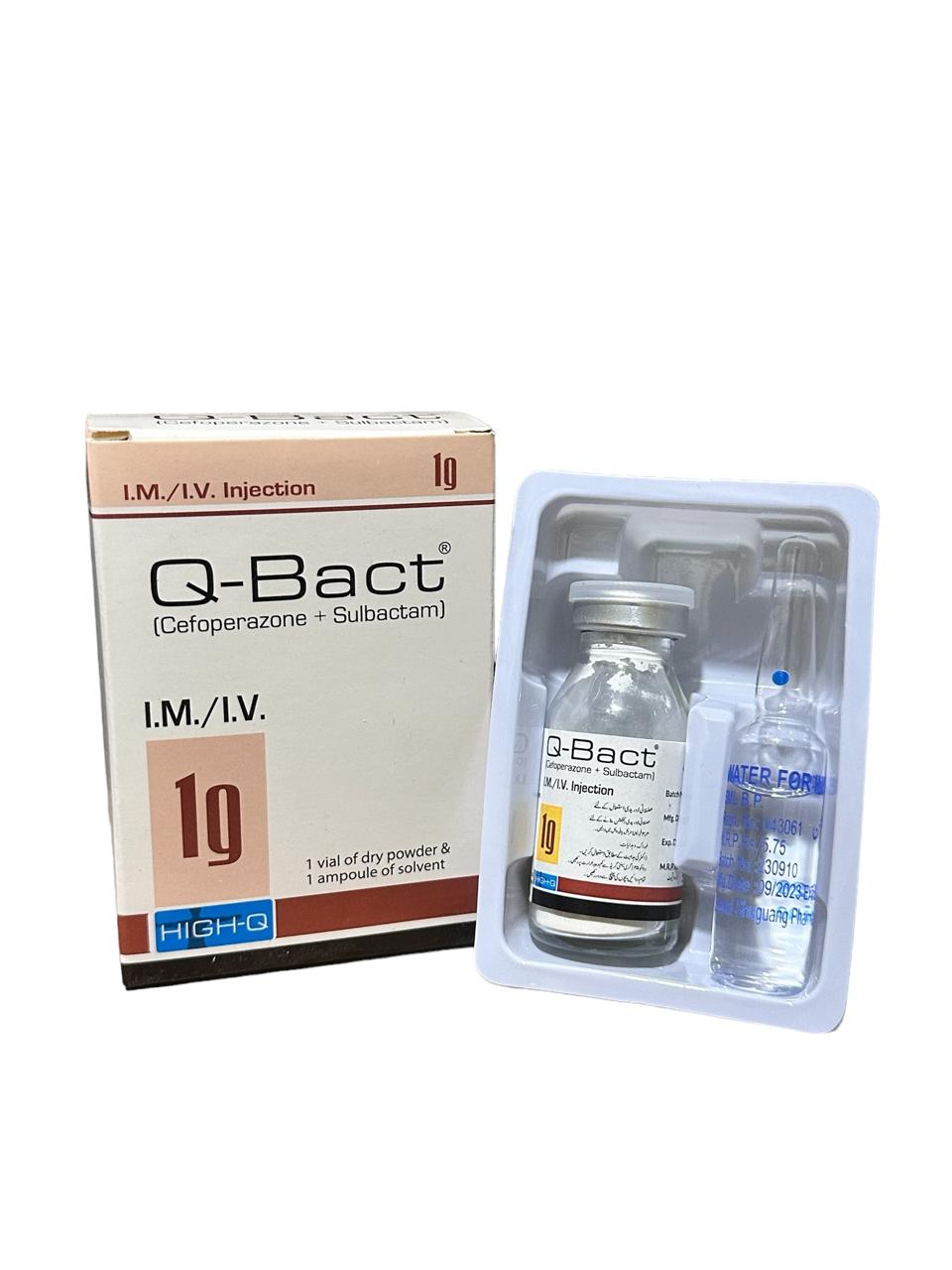 Q Bact IM/IV 1g Injection