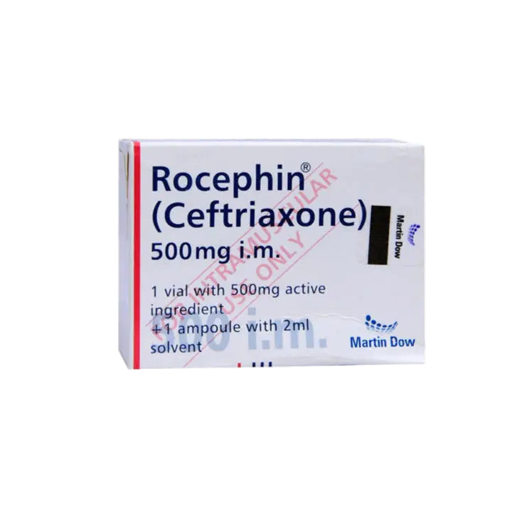 Rocephin IM 500mg Injection