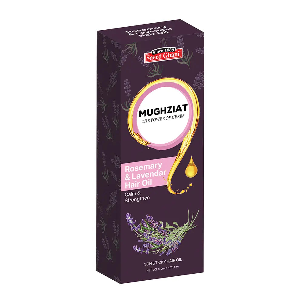 Saeed Ghani Rosemary & Lavender Oil 140ml
