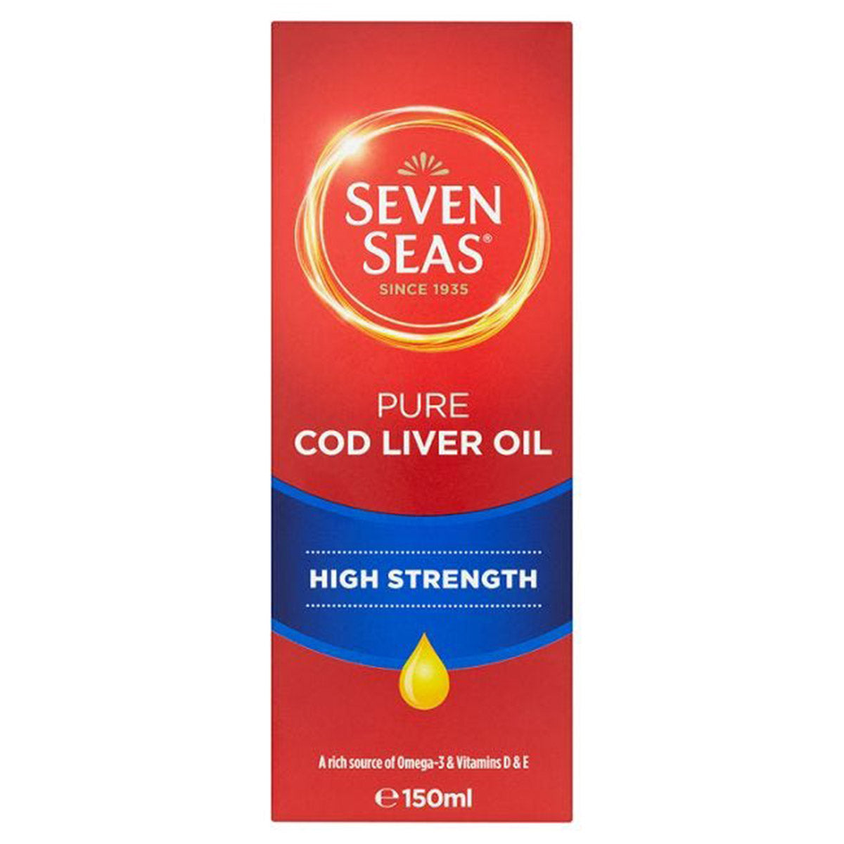 Seven Seas Pure Cold Liver Oil Extra High Strenth 150ml