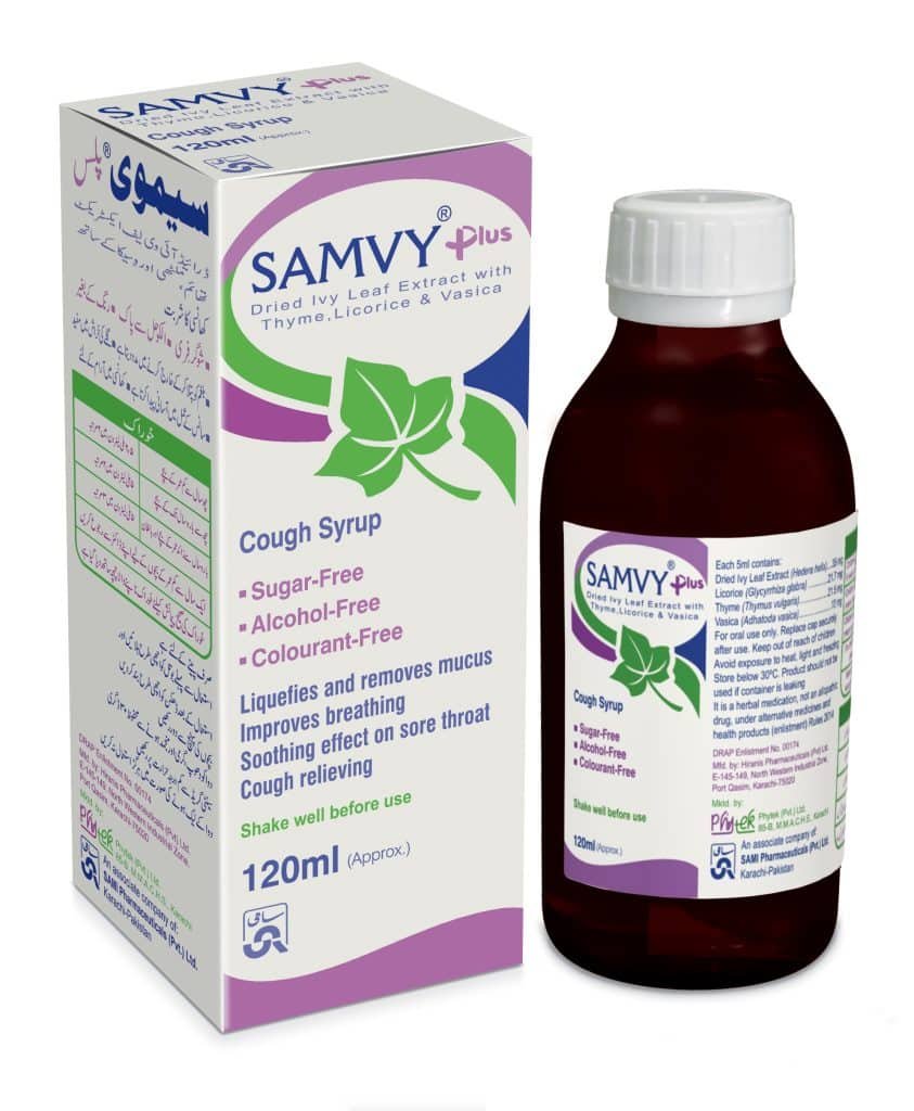 Samvy Plus 120ml Syrup