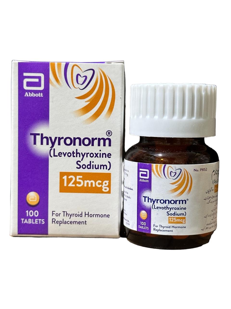 Thyronorm 100 L 125mg Tablets