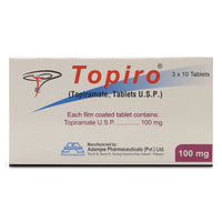 Topiro Stk 100mg Tablets