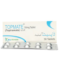Topmate 50mg Tablets