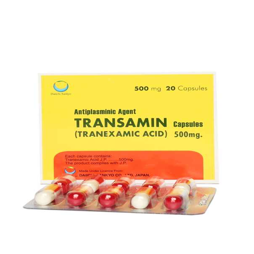 Transamin 500mg Capsules