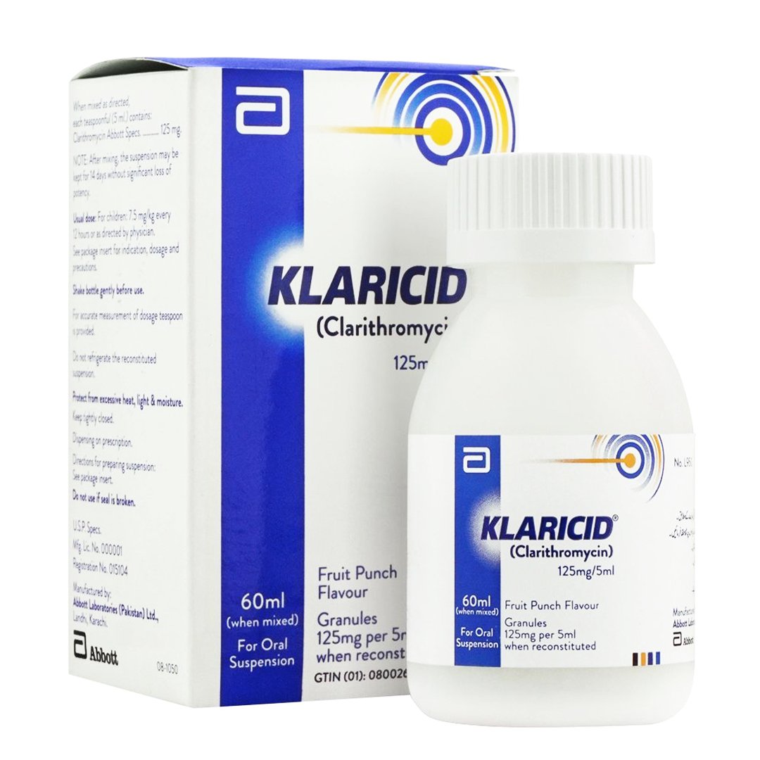 Klaricid Per 125mg 5ml Syrup