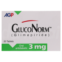 Gluconorm 3mg Tablets