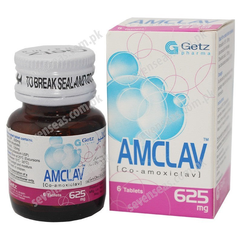 Amclav 625mg Tablets (6s)