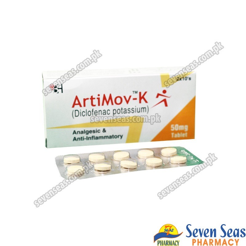 Artimov K 50mg Tablets