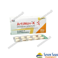 Artimov K 50mg Tablets