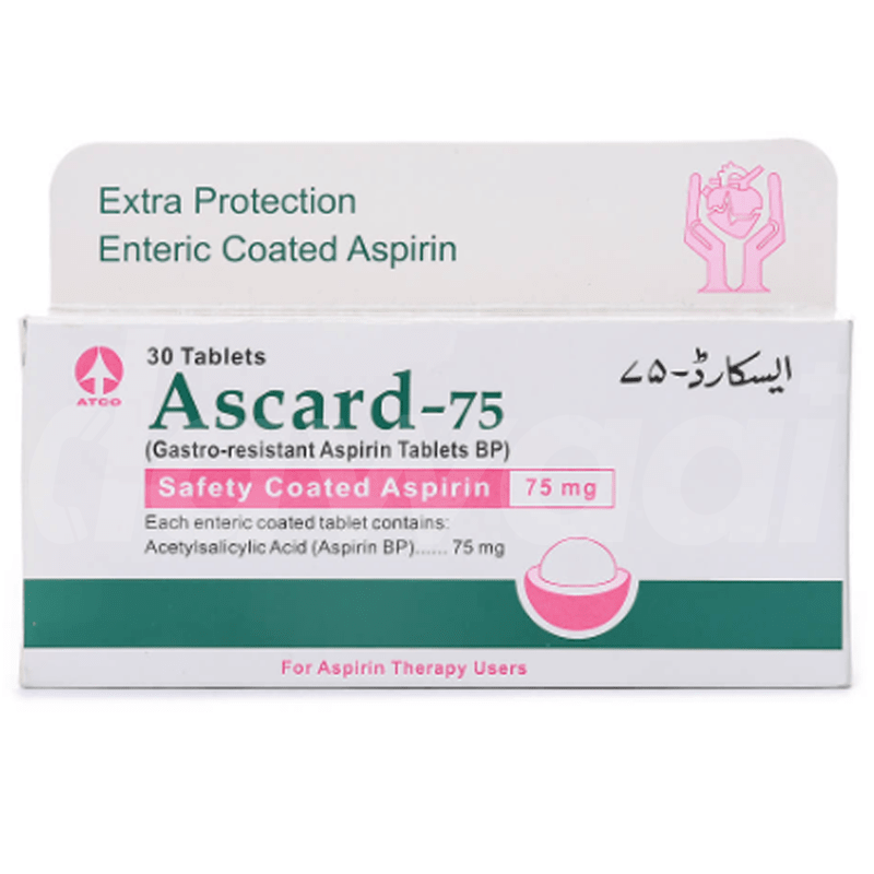Ascard 75mg Tablets