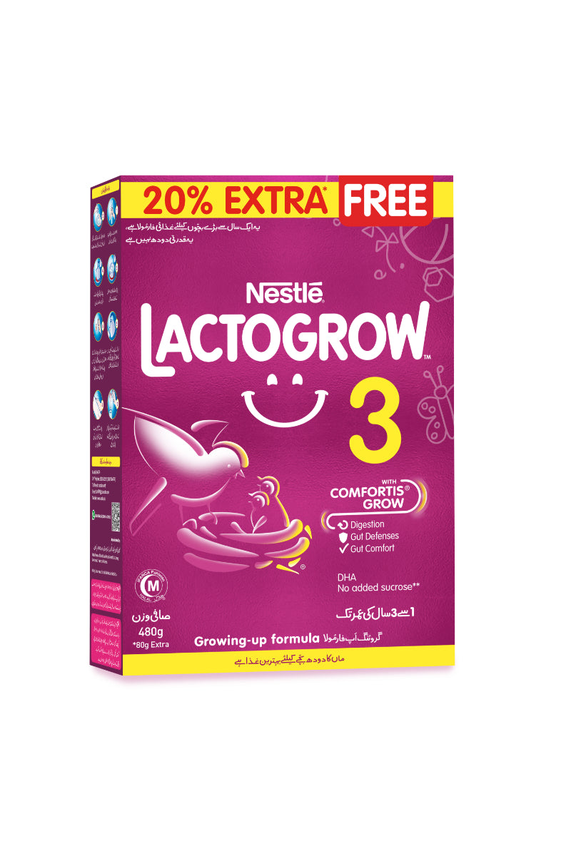 Lactogrow 3 480GMS Promo Pack