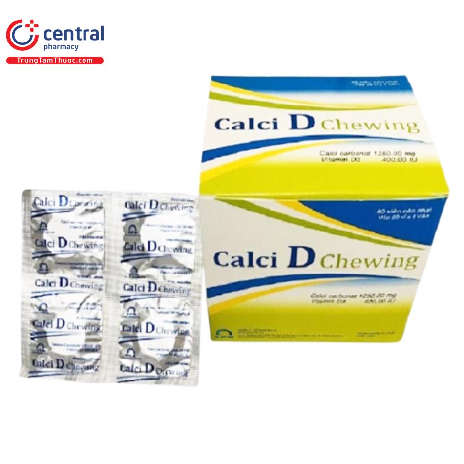 CALCI-D Fort 200,000 Chewable Tablets