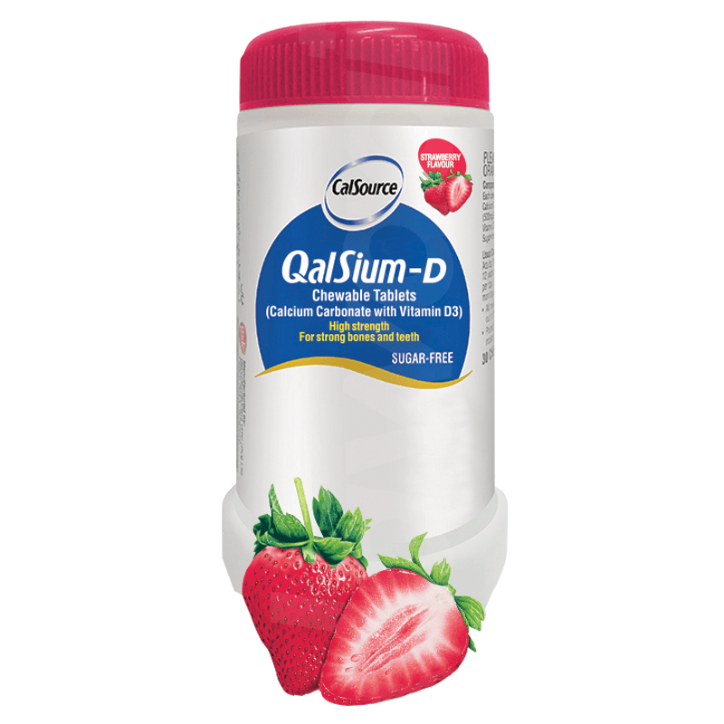 Qalsium D Strawberry