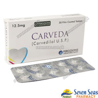 Carveda 12.5mg Tablets