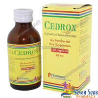 Cedrox 125mg 60ml Syrup