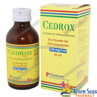 Cedrox 250mg 60ml Syrup