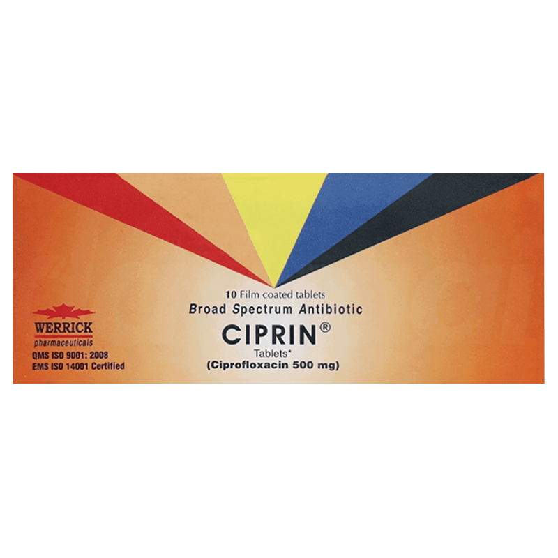 Ciprin 500mg Tablets