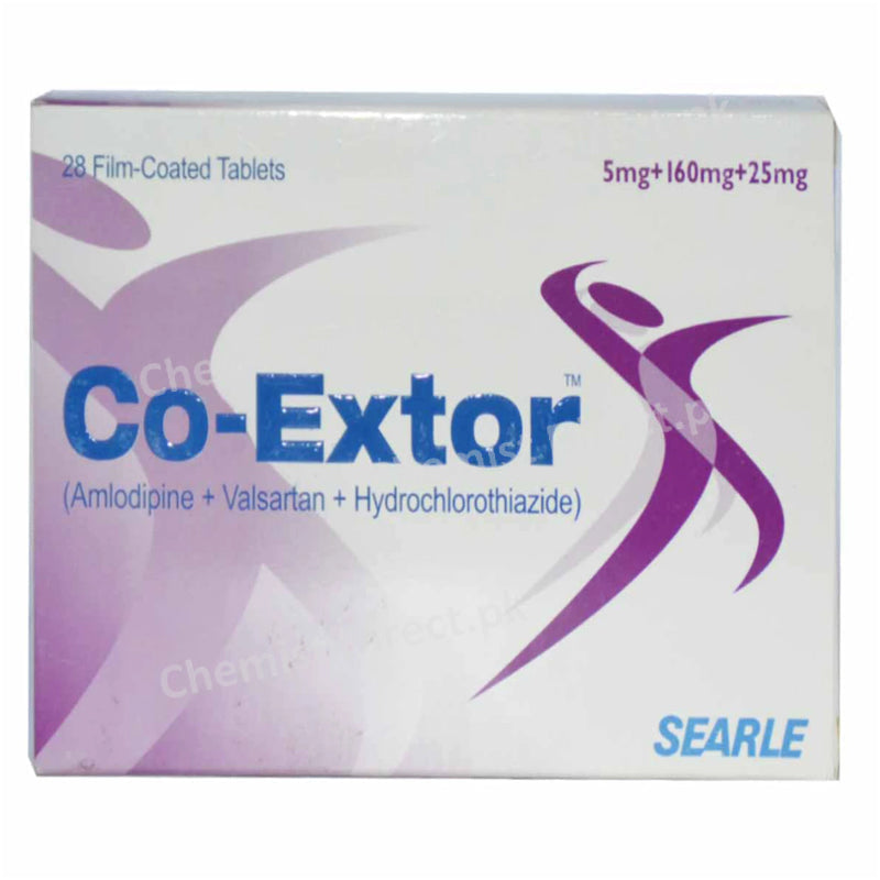 CO-EXTOR 5/ 160/25mg Tablets