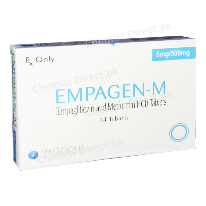 Empagen M 5/500mg Tablets