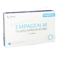 Empagen M 5/500mg Tablets