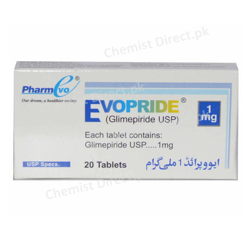 Evopride 1mg Tablets