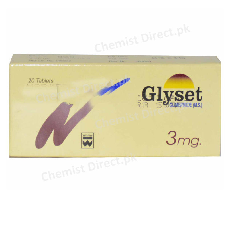 Glyset 3mg Tablets