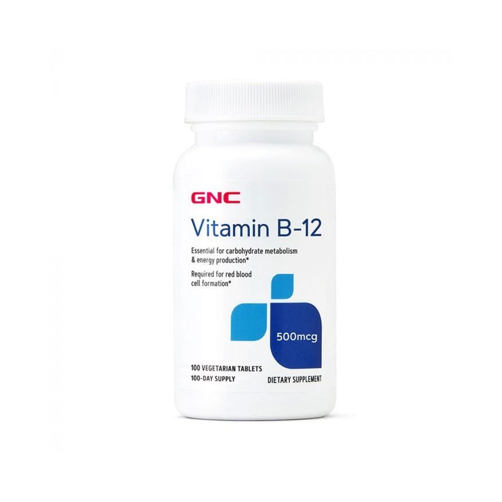 Gnc Vitamin B-12 100T 500mcg Tablets