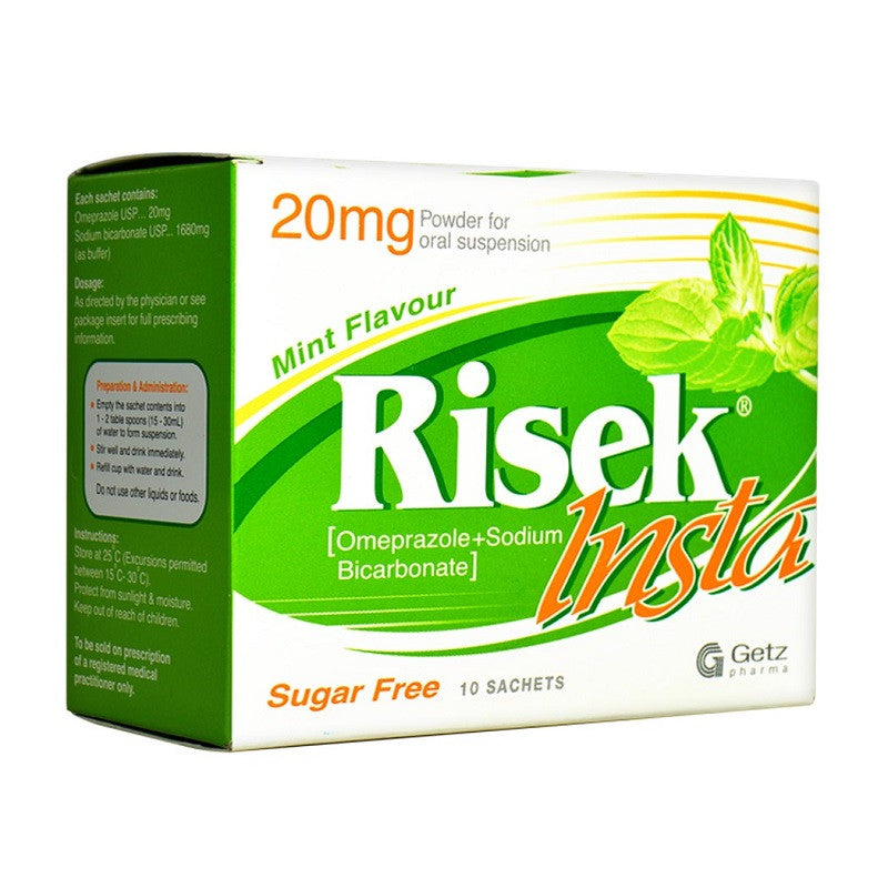Risek Insta 20mg Sachets