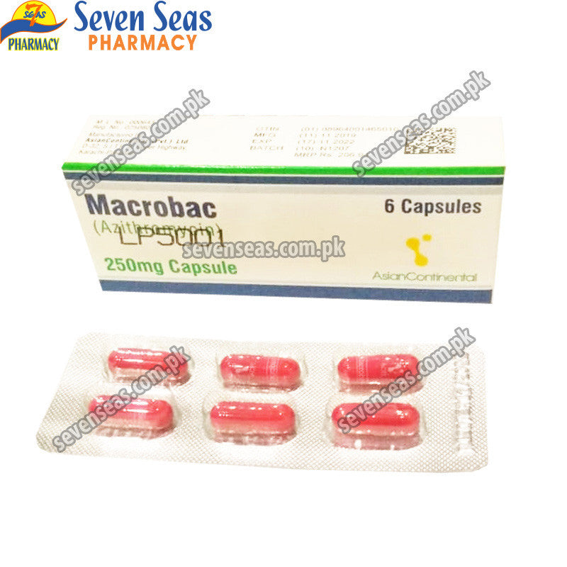 Macrobac 250mg Capsules