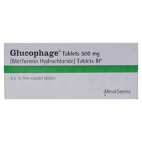 Glucophage . 500mg Tablets