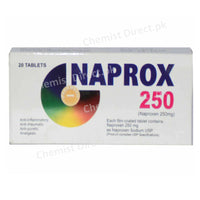 Naprox Stk 250mg Tablets