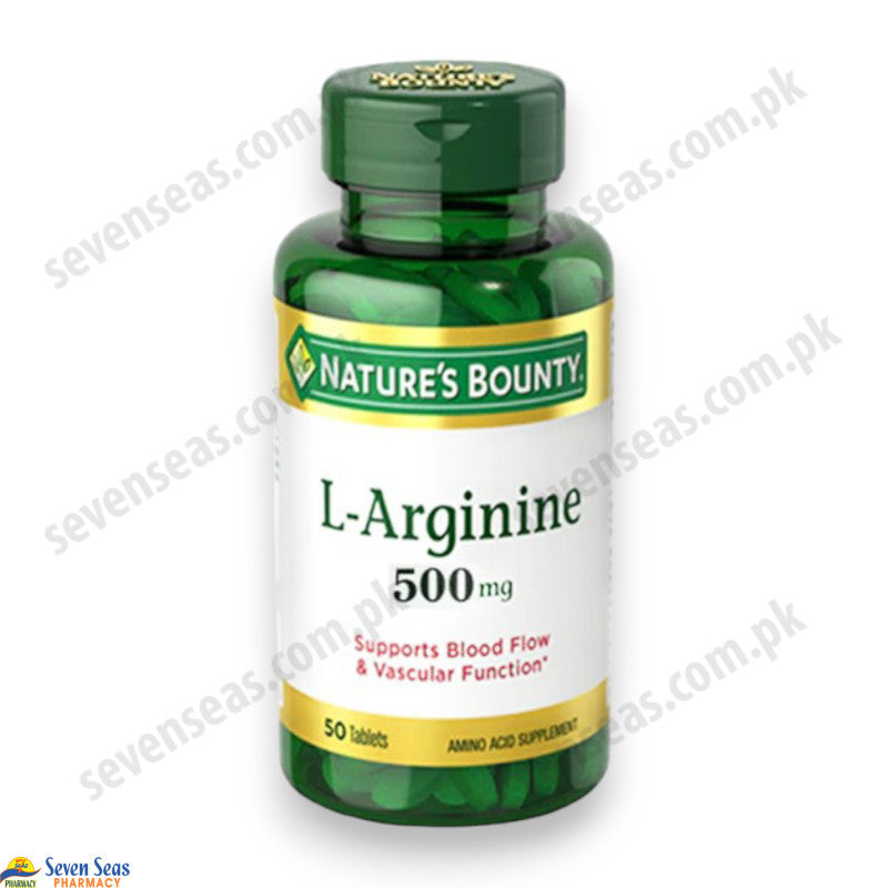NB L Arginine 500mg (50s)