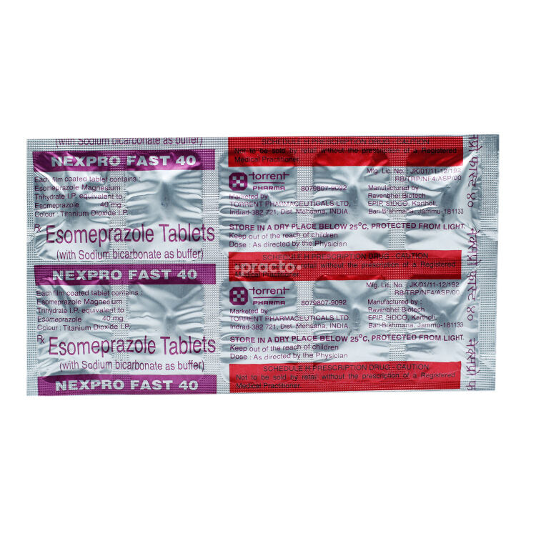Fast + 40mg Tablets