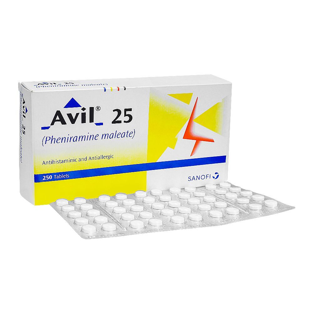Avil 25mg Tablets