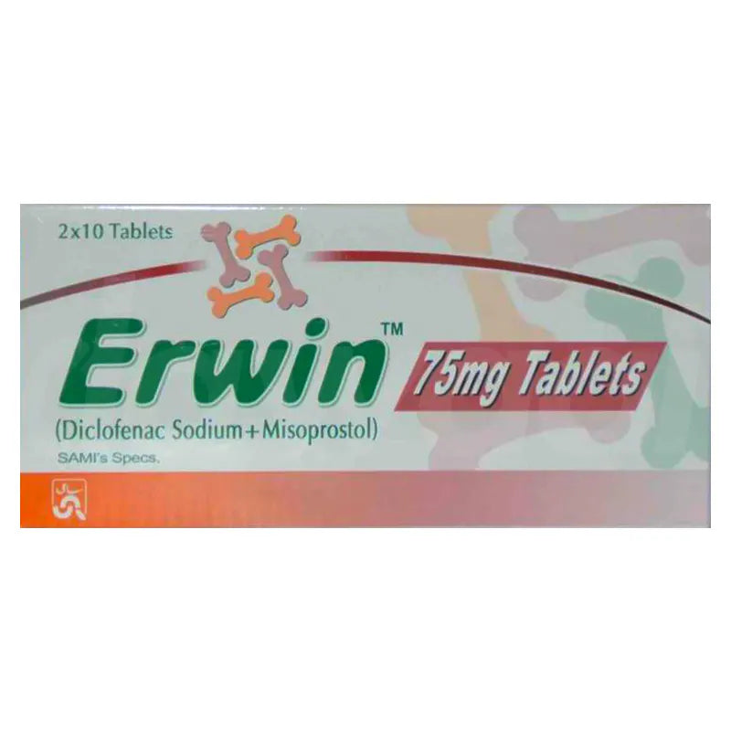 Erwin 75mg Tablets