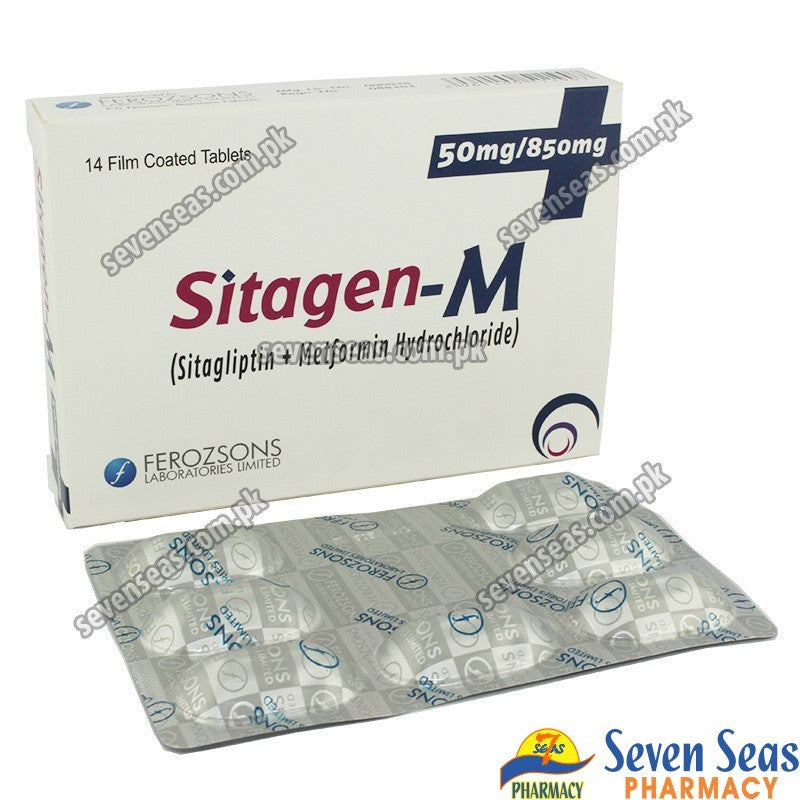 Sitagen 50/850mg Tablets