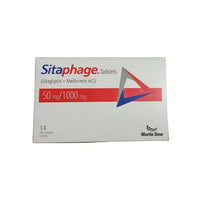 Sitaphage 50/1000mg Tablets