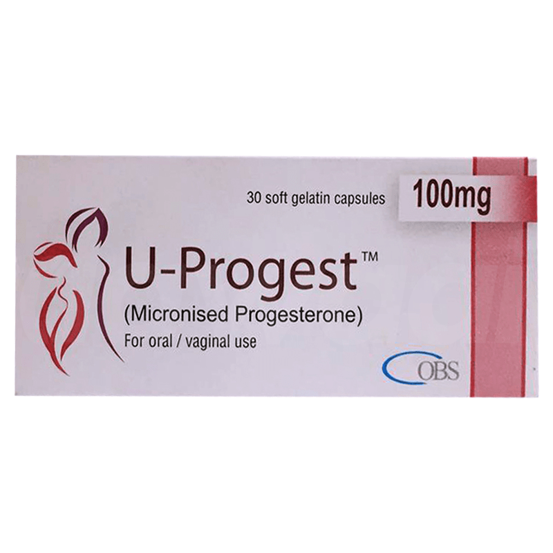 U-PROGEST 100mg Capsules