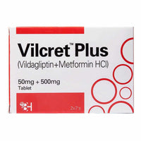 Vilcret Plus 50/500mg Tablets