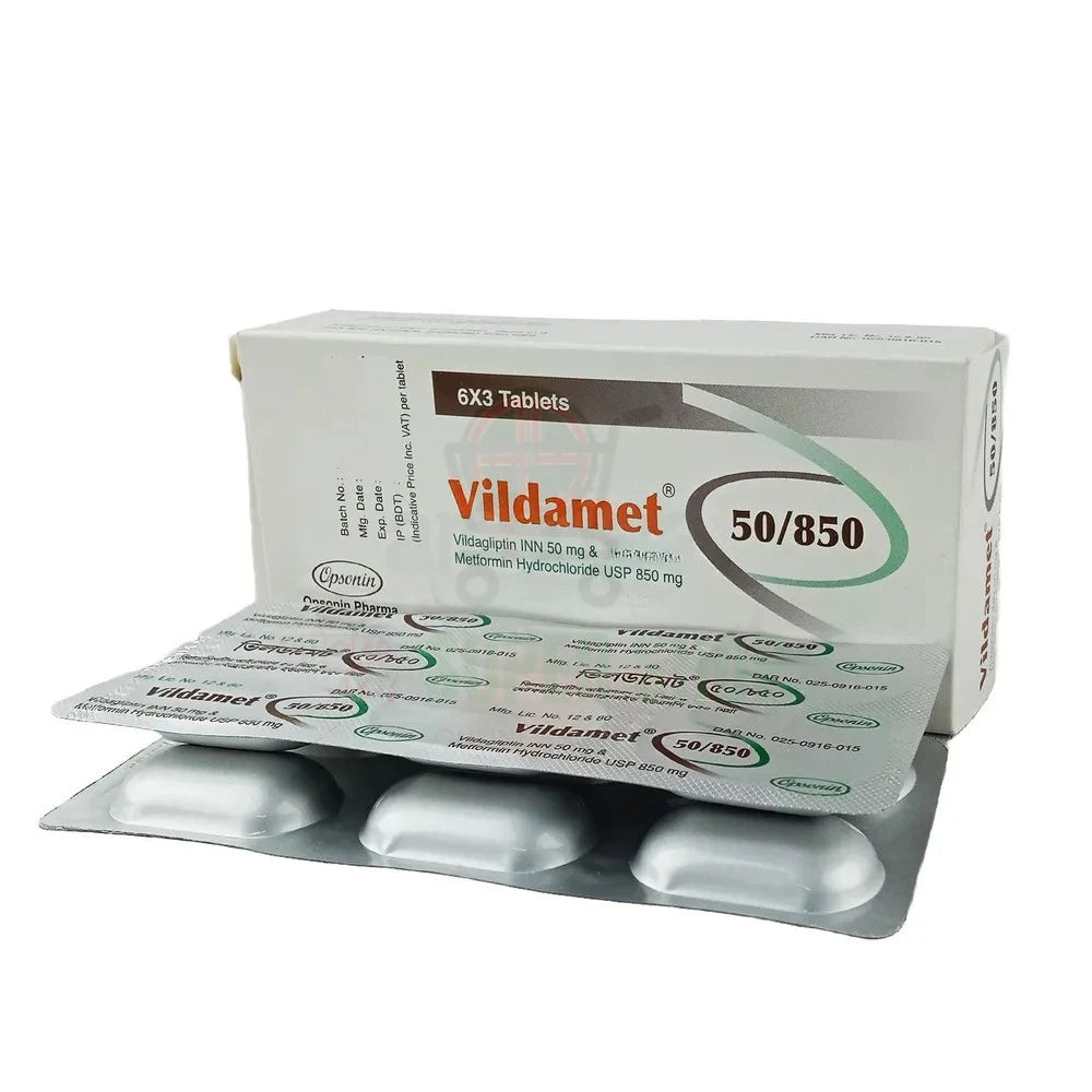 Vilda Form 50/850mg Tablets