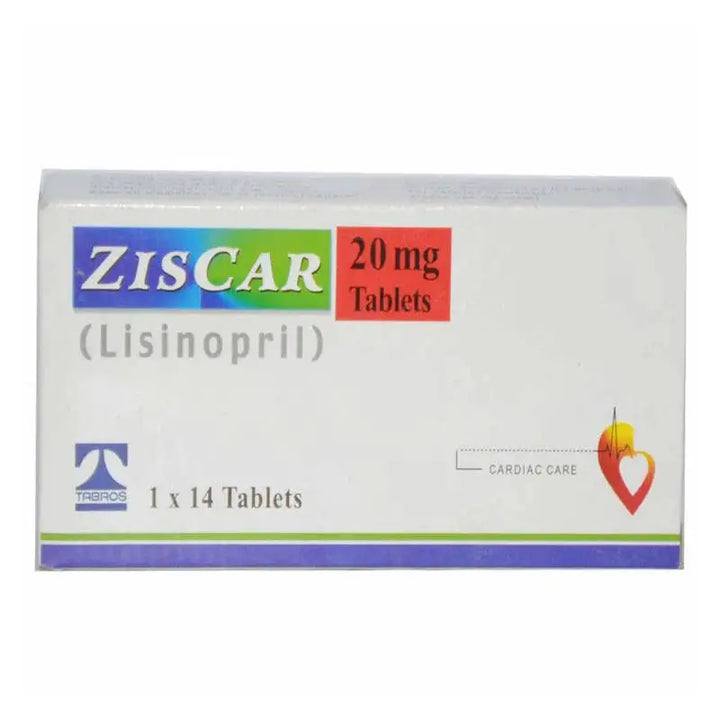 Ziscar Stk 20mg Tablets