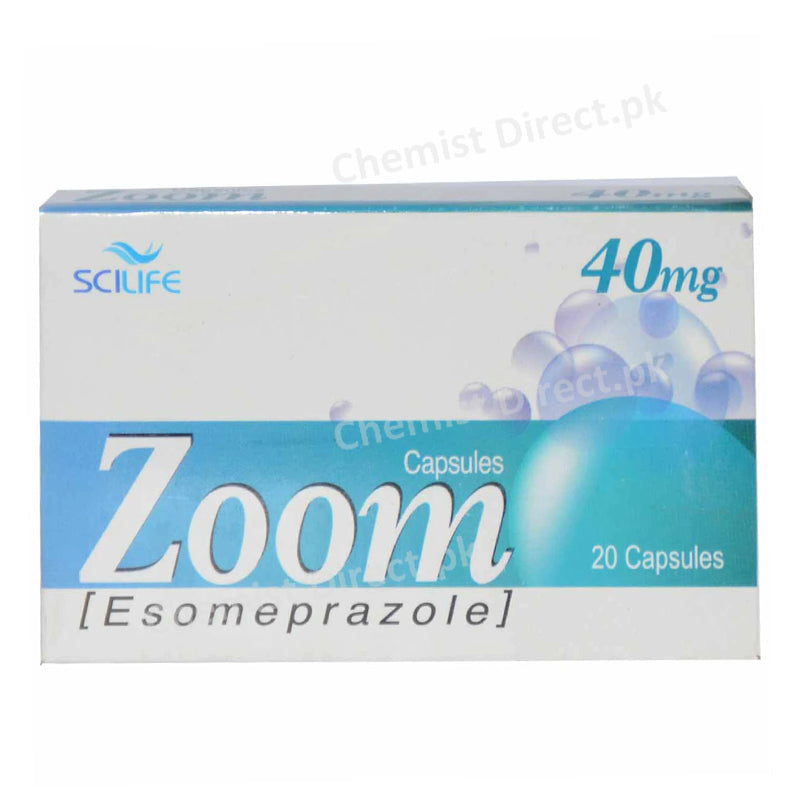 E Zoom 40mg Capsules