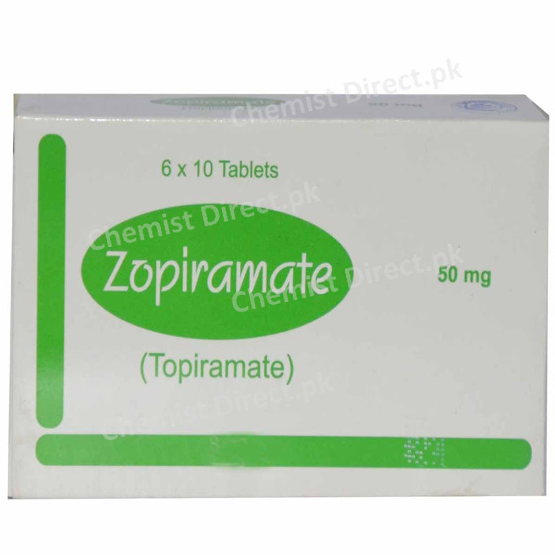 Zopiramate 50MGTAB Stk