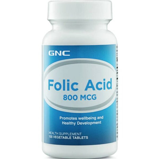 Gnc Folic Acid 800mcg Tablets (100s)