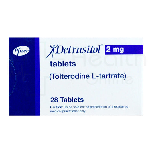Detrusitol Stk 2mg Tablets